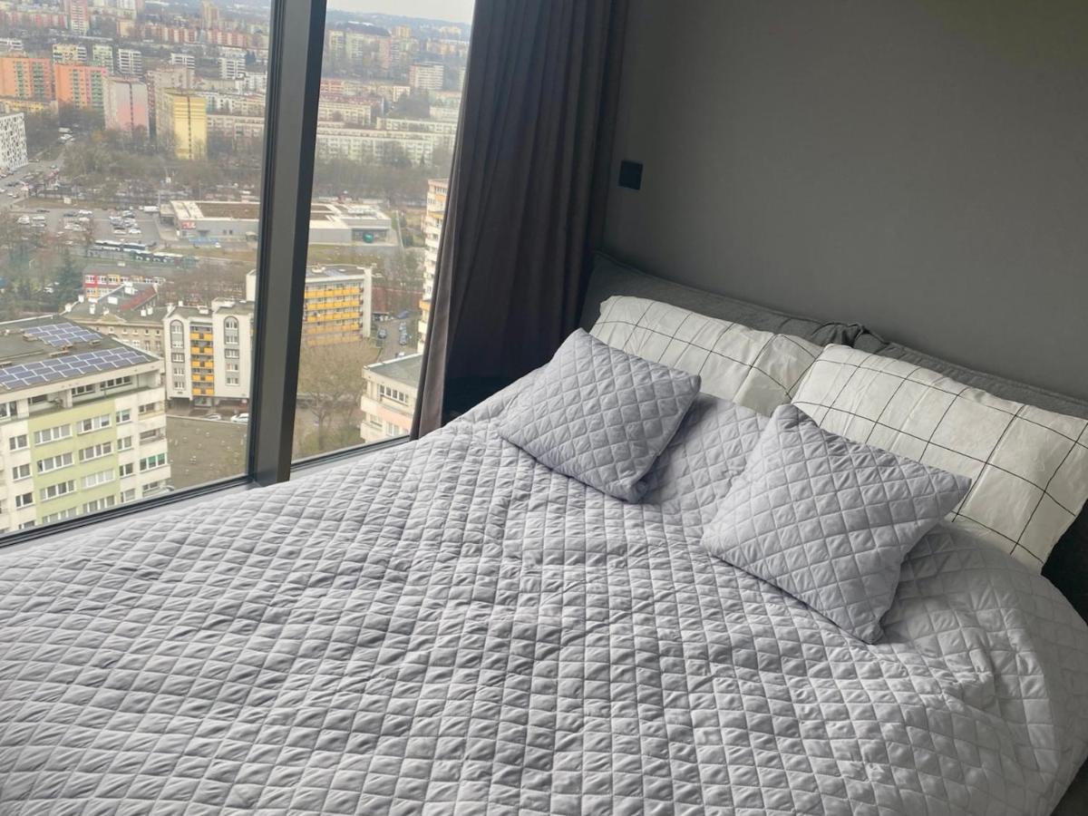 Hanza Tower Szczecin Sky Apart 18Th Floor A Daire Dış mekan fotoğraf